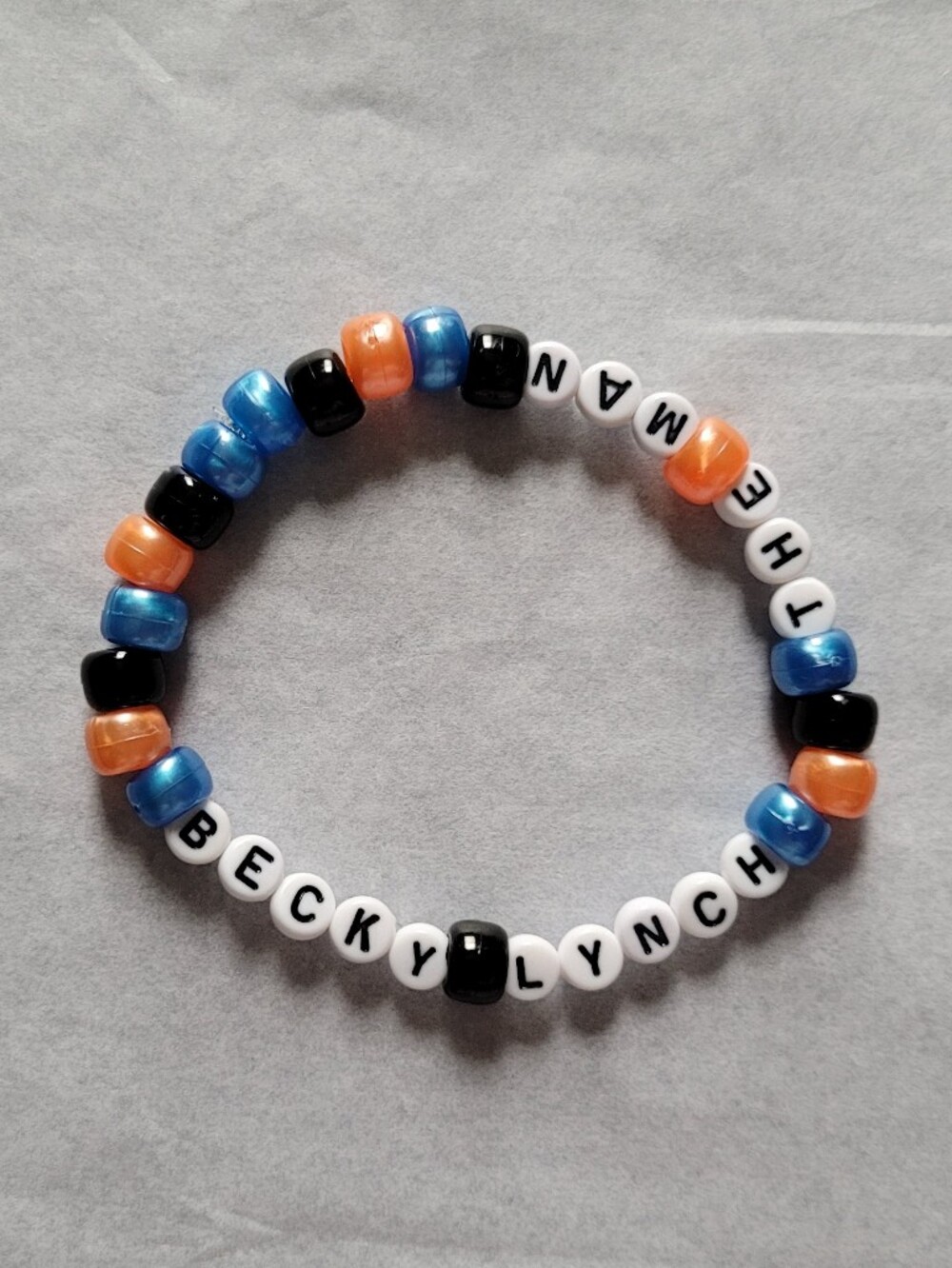 WWE Becky Lynch The Man Bead Bracelet
